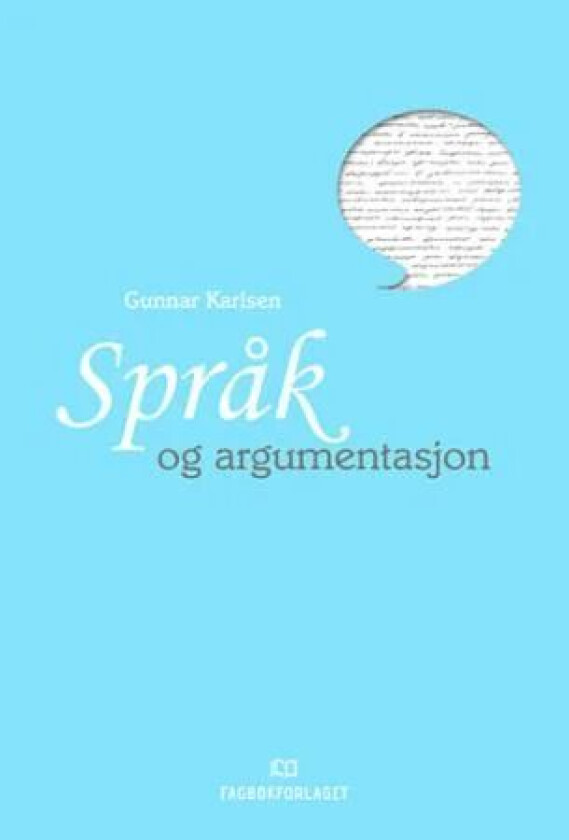 Språk og argumentasjon av Gunnar Karlsen