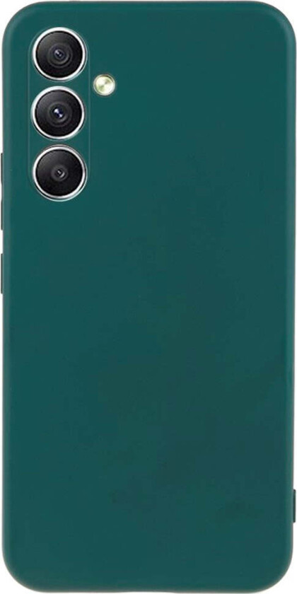 Samsung Galaxy A34 (5G) Fôret Fleksibelt Plast Deksel - Grønn
