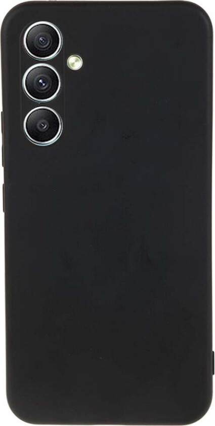 Samsung Galaxy A34 (5G) Fôret Fleksibelt Plast Deksel - Svart