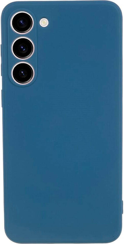 Samsung Galaxy S23 Fôret Fleksibelt Plast Deksel - Blå