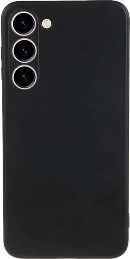 Samsung Galaxy S23 Fôret Fleksibelt Plast Deksel - Svart