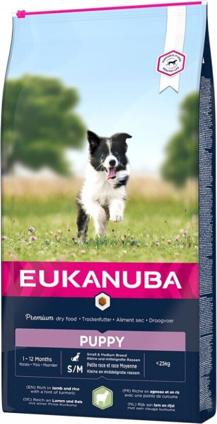 Puppy Small & Medium Breed Lamb & Rice (12 kg)