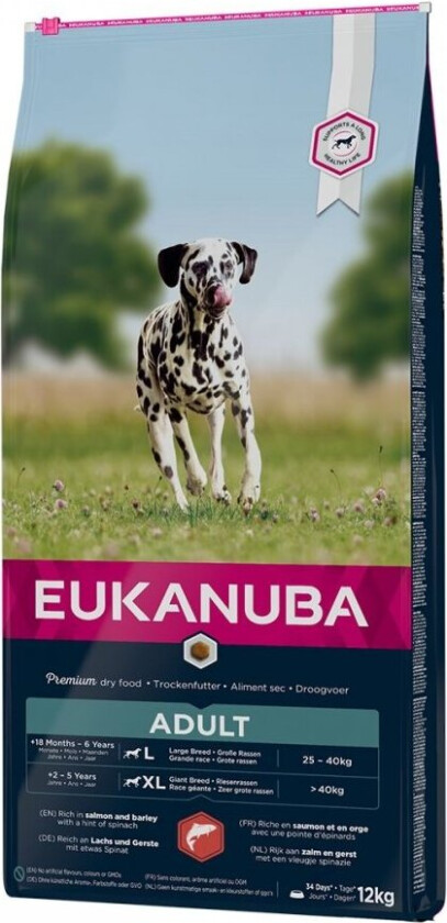 Dog Adult Large Breed Salmon & Barley (12 kg)