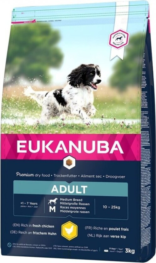 Dog Adult Medium Breed (3 kg)