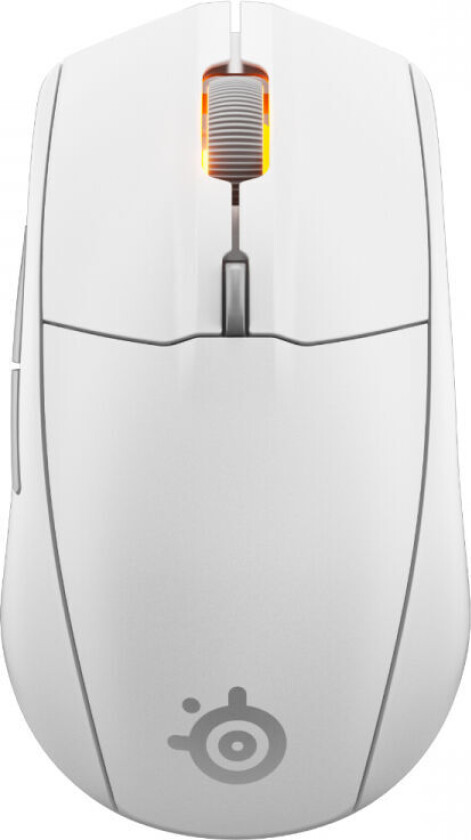 Rival 3 Wireless Gen 2 - Gaming mus - Optisk - 6 - Hvit