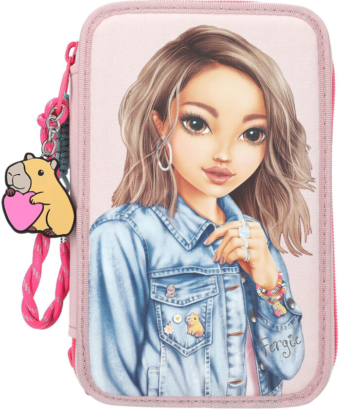 TOPModel Triple Pencil Case Capybara - Rose