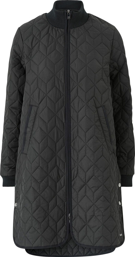 Ilse Jacobsen Women's Padded Quilt Coat Black 34, Black