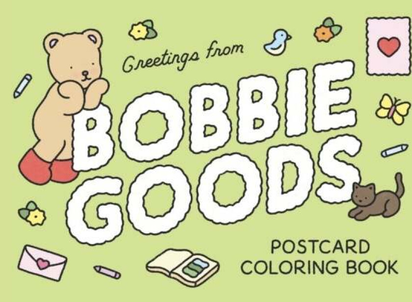 Bobbie Goods Postcard Coloring Book av Bobbie Goods