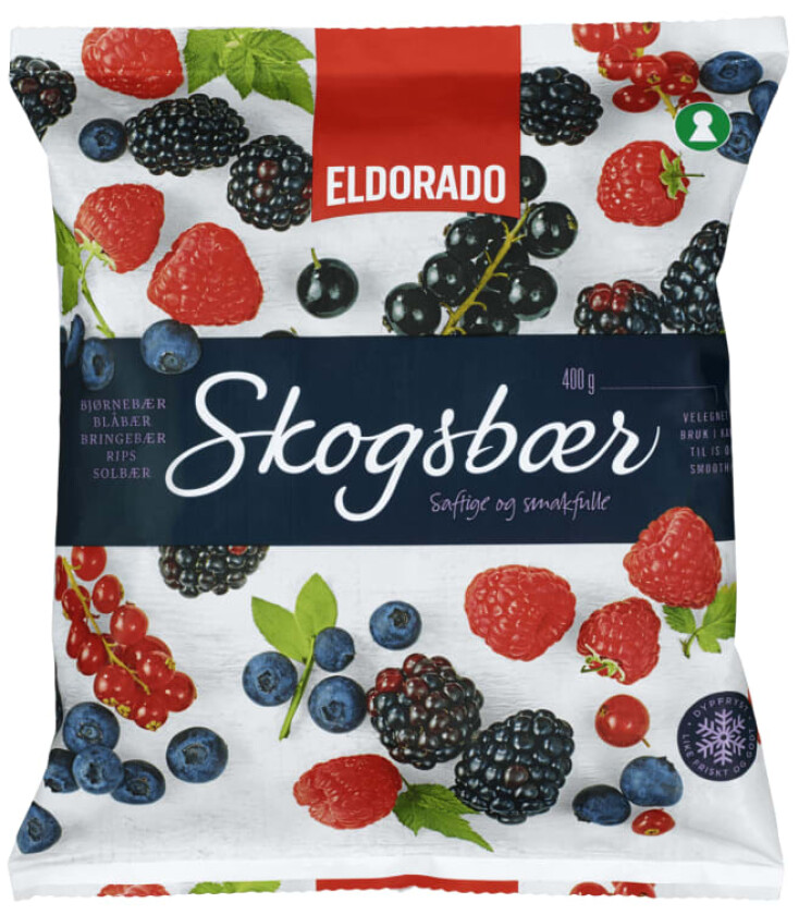 Skogsbær 400g