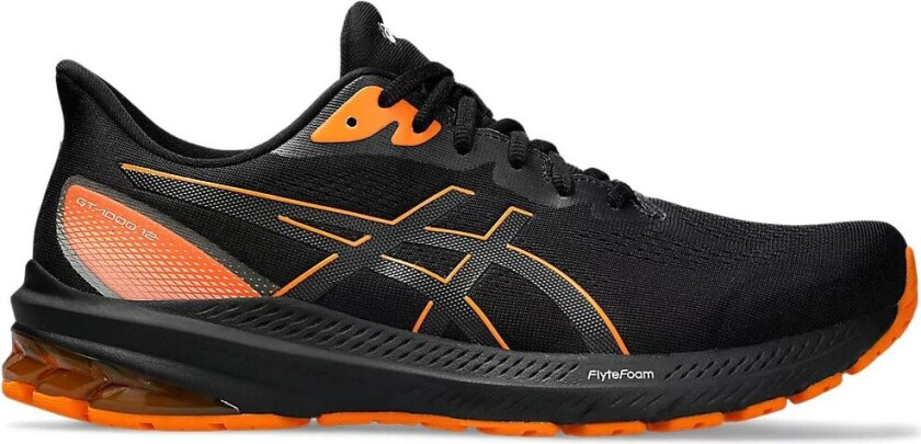 Asics Men's GT-1000 12 GORE-TEX 45, Black/Bright Orange