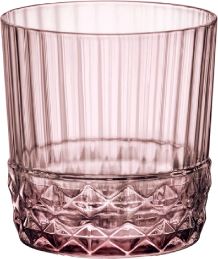 Bormioli America '20s Drikkeglass 30 Cl, Rosa