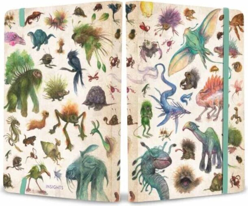 The Dark Crystal: Bestiary Creatures Softcover Notebook av Insight Editions