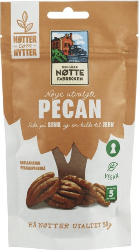 Pecannøtter 50g Dln