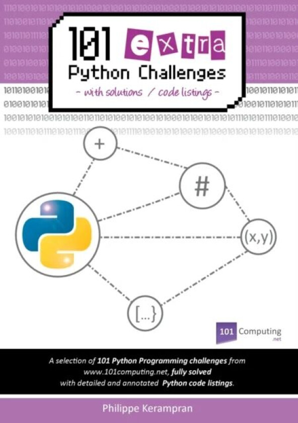 101 Extra Python Challenges with Solutions / Code Listings av Philippe Kerampran