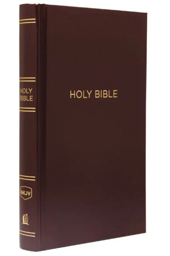 NKJV, Pew Bible, Hardcover, Burgundy, Red Letter, Comfort Print av Thomas Nelson