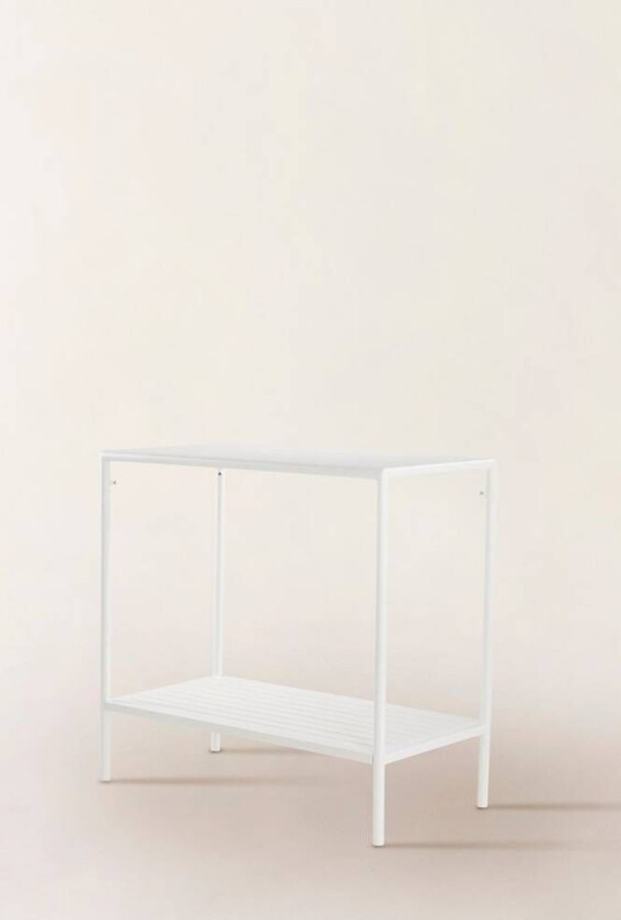 avlastningsbord 50x100 cm Hvit