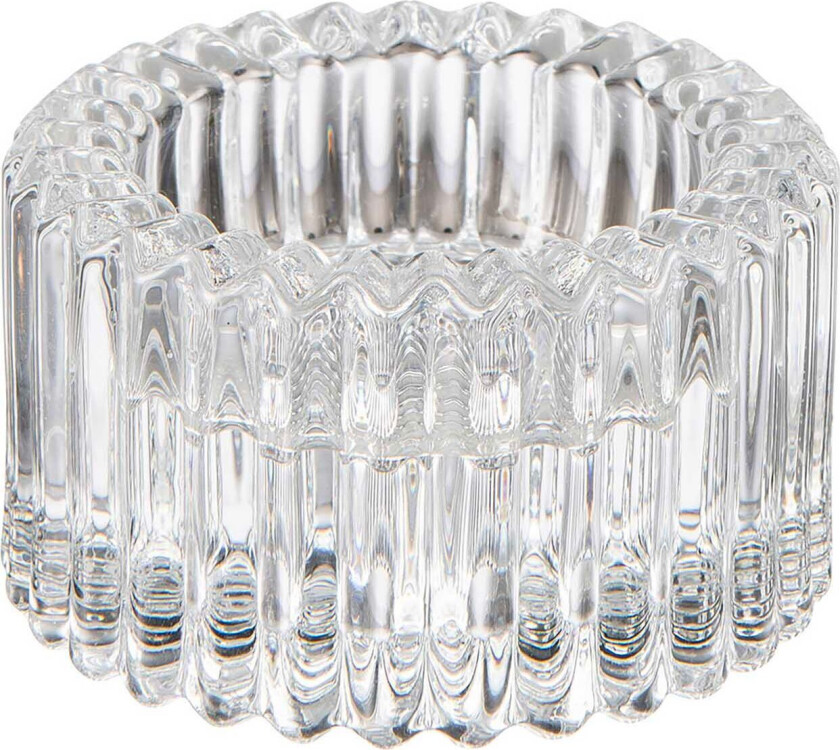 Lysestake kombi 4,3 cm glass