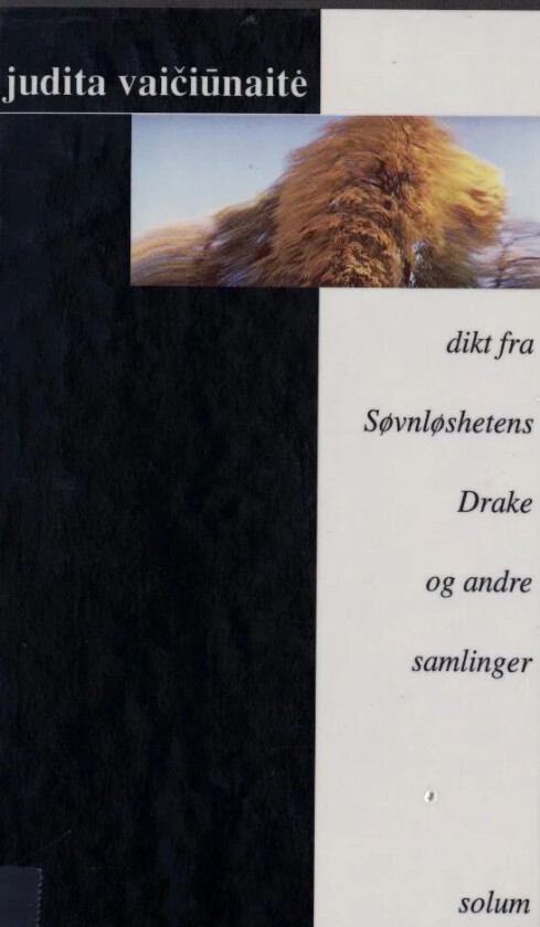 Dikt fra Søvnløshetens Drake og andre samlinger av Judita Vaiciunaite