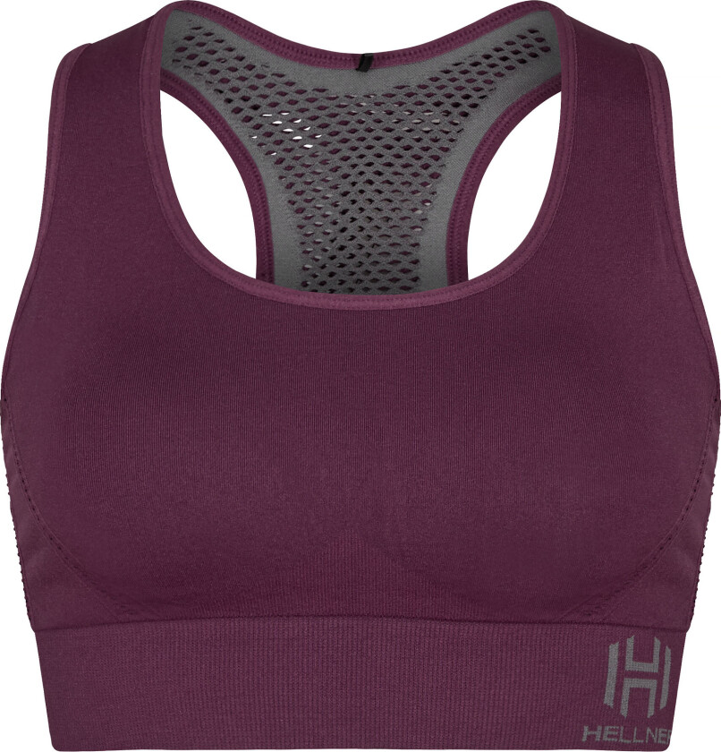 Women's Jertta Seamless Top XS/S, Grape Wine