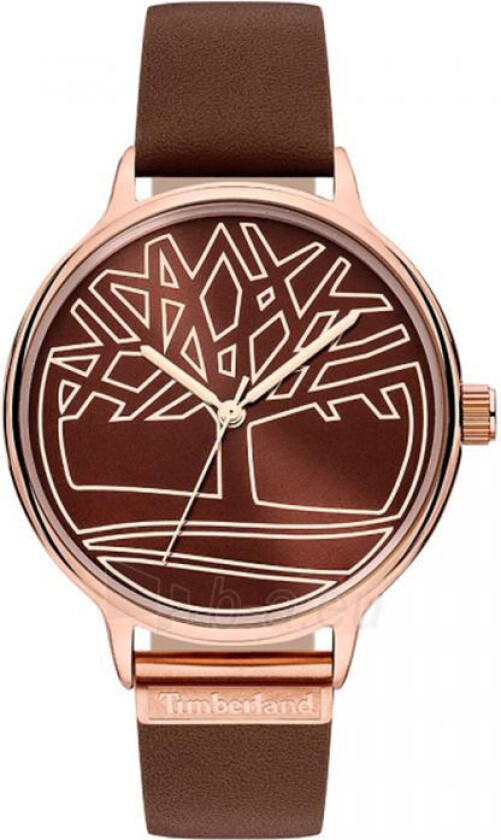 Tyringham TBL.15644MYR/12 - Kvarts - Rosegull - Dameklokker - Skinn - Mineral