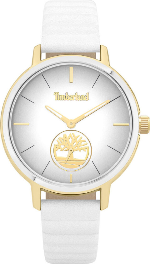 Tyringham TBL.15992JYGS/13 - Kvarts - Gull - Dameklokker - Skinn - Mineral