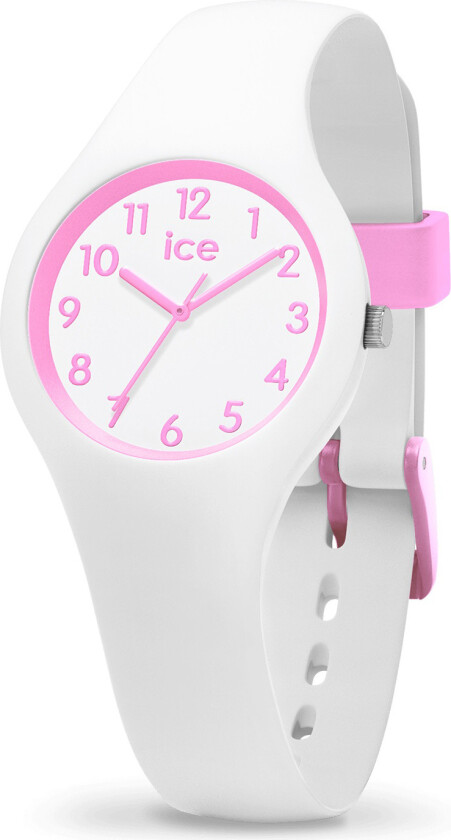 Ice Ola Kids Candy White Extra Small 014426 - Kvarts - Hvit - Barneklokker - Silikon - Mineral