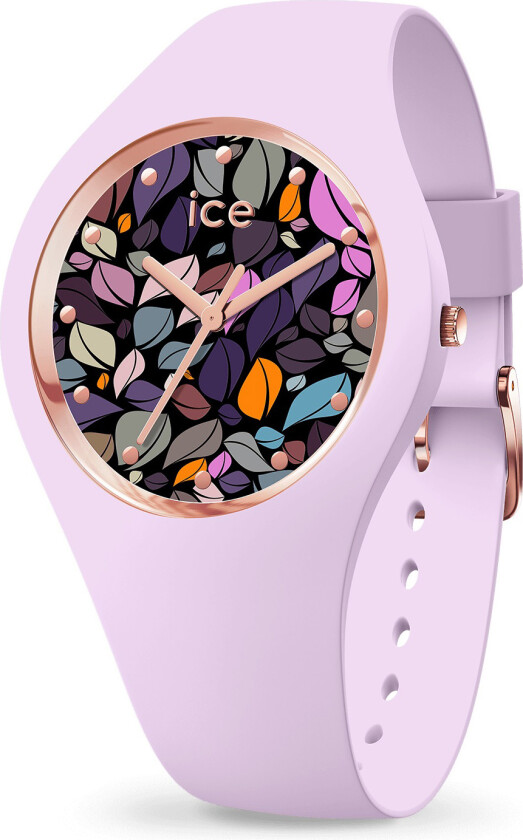 Ice Flower Lilac Petals Medium 017580 - Kvarts - Lilla - Dameklokker - Silikon - Mineral