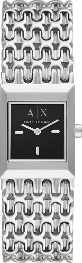 Serena AX5908 - Kvarts - Sølv - Dameklokker - Rustfritt stål - ledd m/pin - Mineral