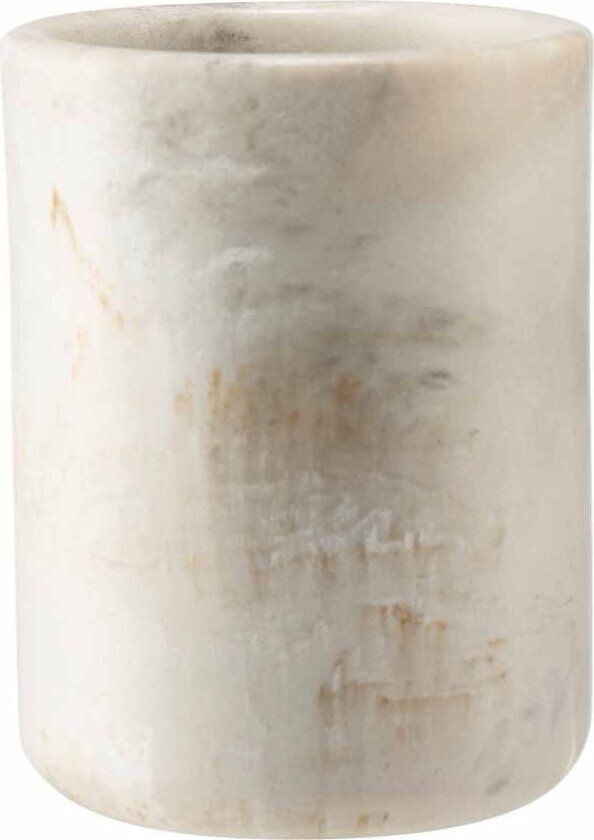 Tannbørsteholder marmor beige