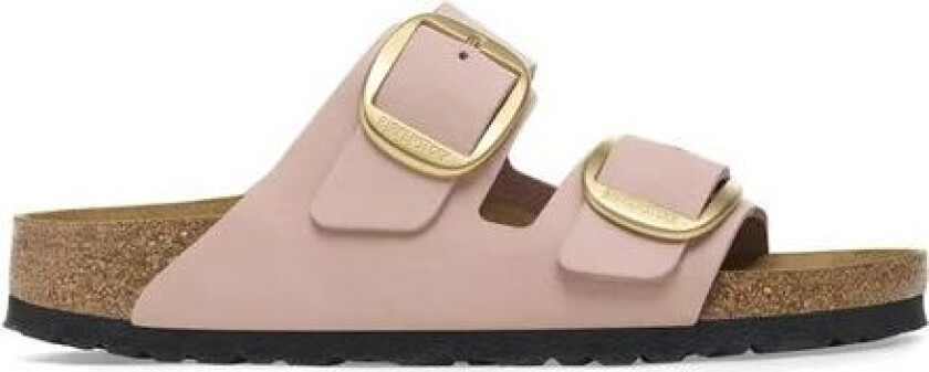 Arizona Big Buckle Nubuck Leather Narrow - Soft Pink 36
