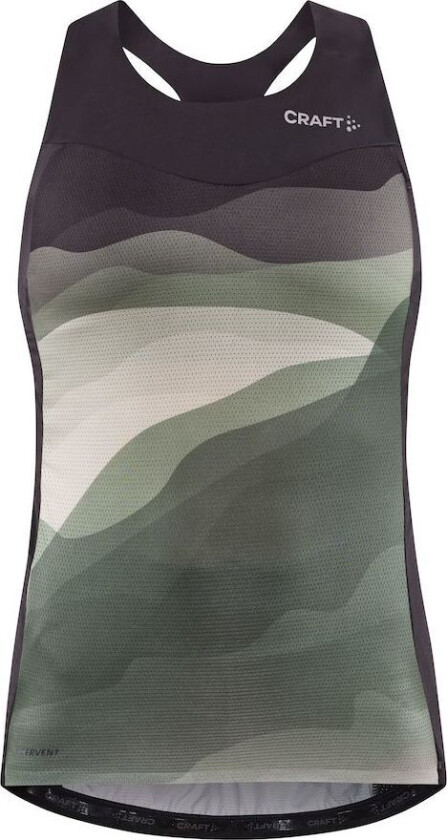 Women's Adv Endur Singlet XL, Dawn/Multi