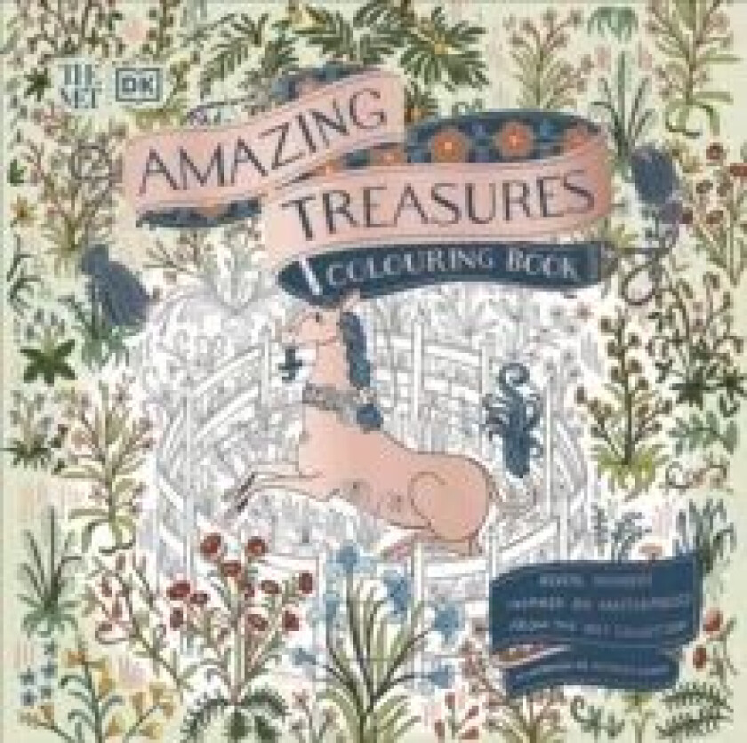 The Met Amazing Treasures Colouring Book av Meghann Rader