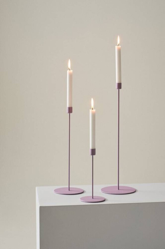 ELSY lysestake 3-pk Lavendel