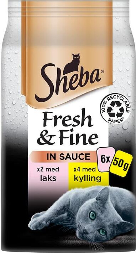 Sheba Fresh & Fine Mixed Cig 300g
