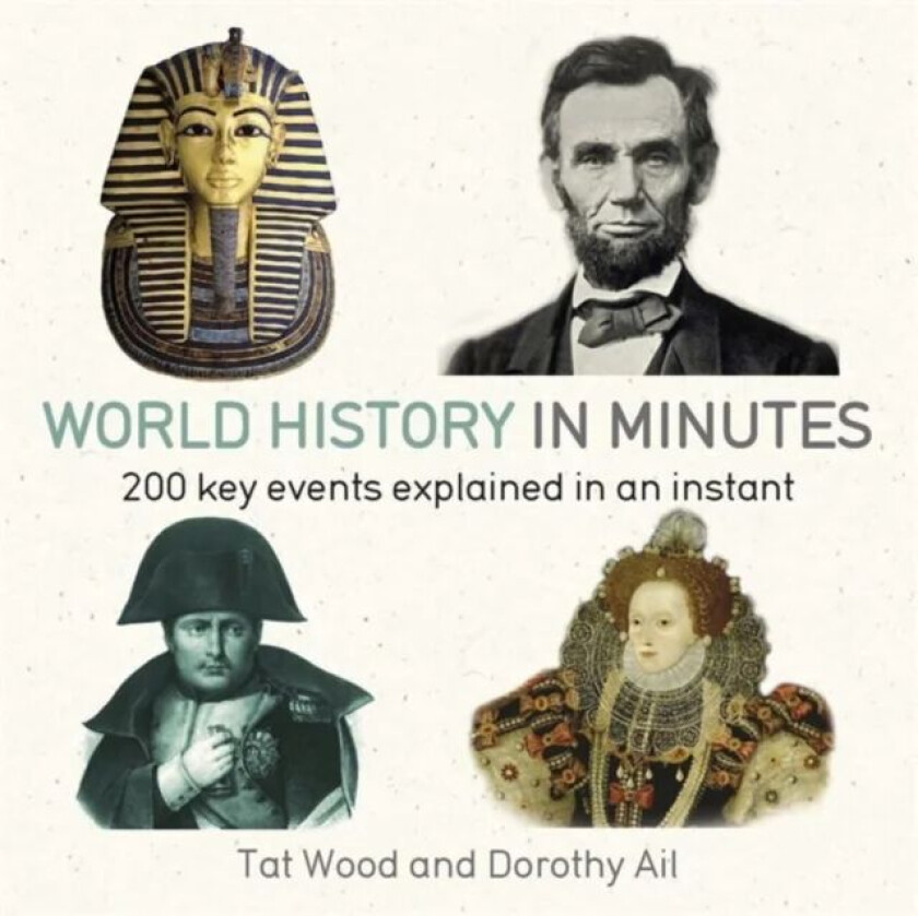 World History in Minutes av Dorothy Ail, Tat Wood