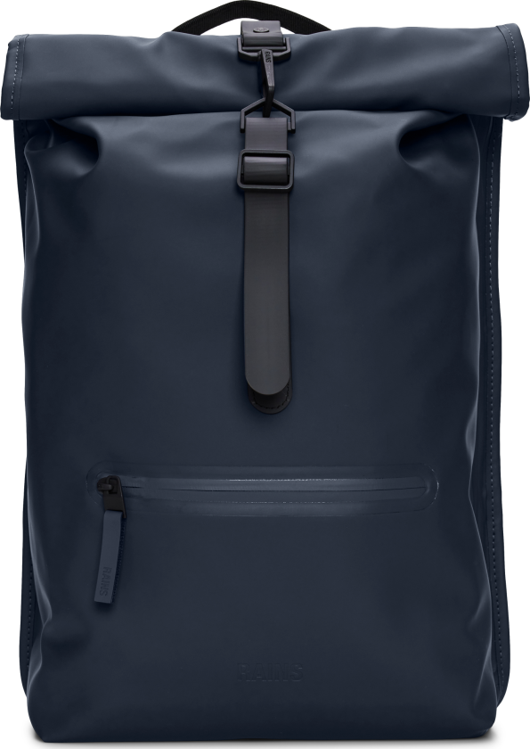 Rains Rolltop Rucksack W3 OneSize, Navy