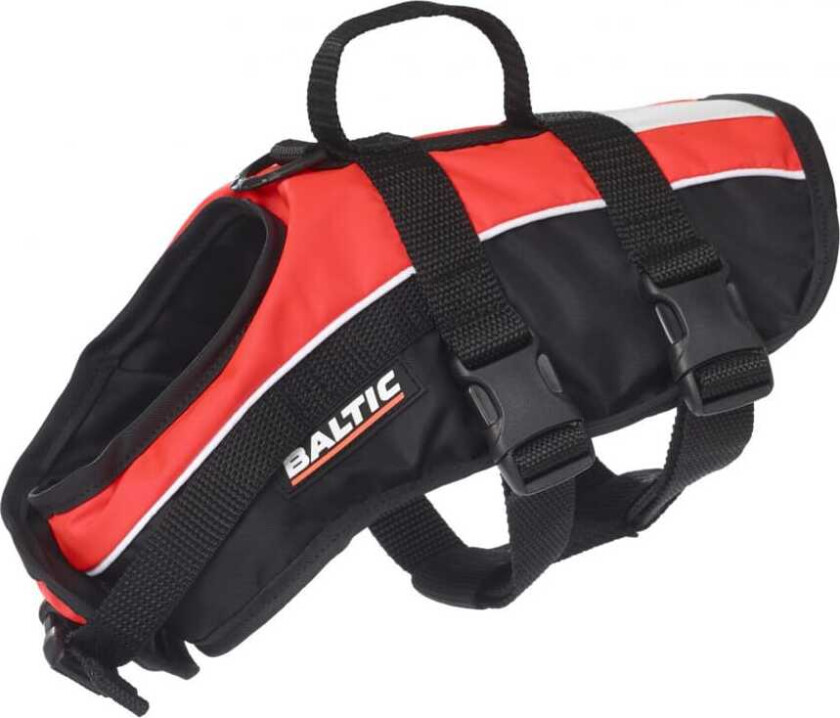 Baltic Mascot Flytevest Hund Oransje (XS)