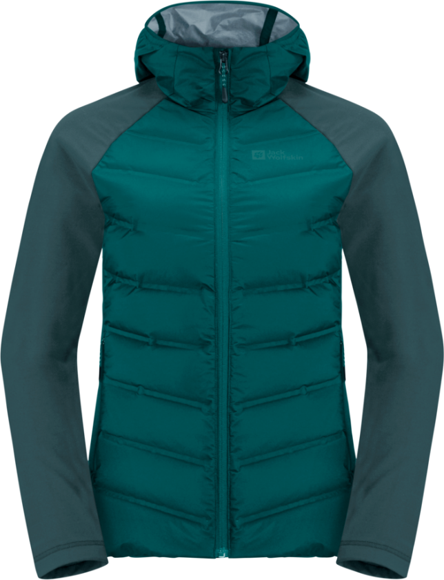Women's Tasman Down Hybrid XS, Sea Green