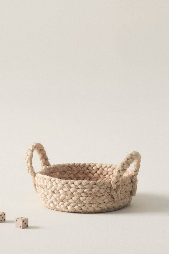 BAGGER oppbevaringskurv Beige