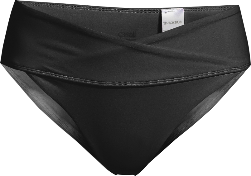 Women's High Waist Wrap Bikini Brief 36, Black