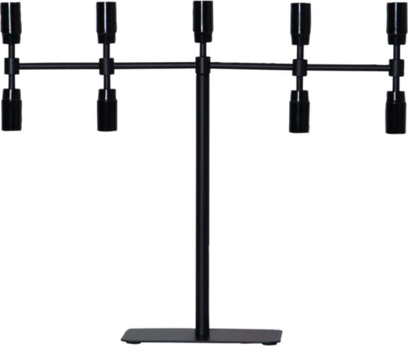 Lysestake Twice 42 cm Beh-ck black