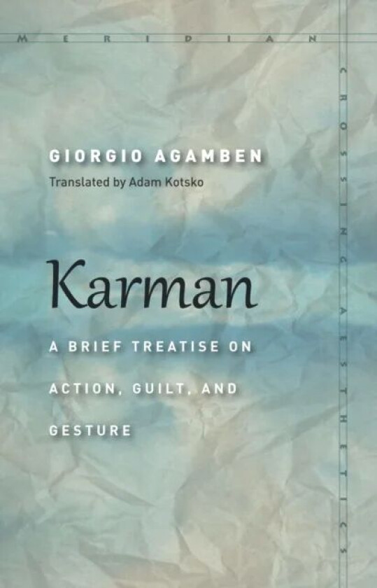 Karman av Giorgio Agamben