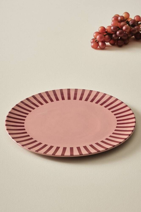 PALOMA serveringsfat, diameter 33 cm Rosa/rød