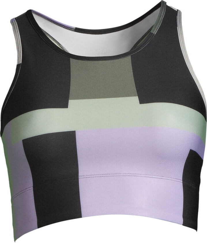 Women's Printed Sport Top 34, Block Print