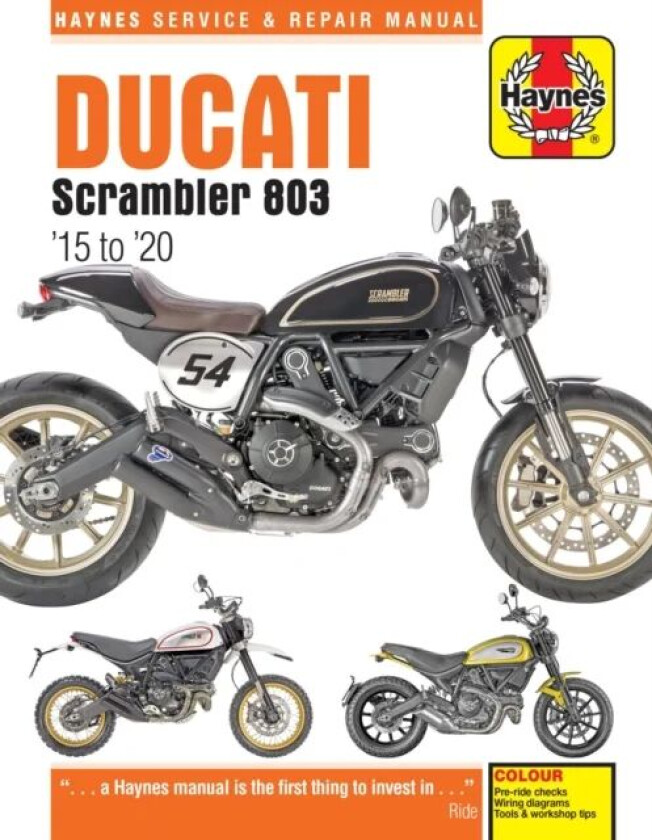 Ducati Scrambler 803 (15 - 20) Haynes Repair Manual av Matthew Coombs