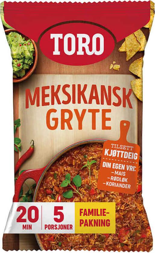 Meksikansk Gryte Familiepakning 284g