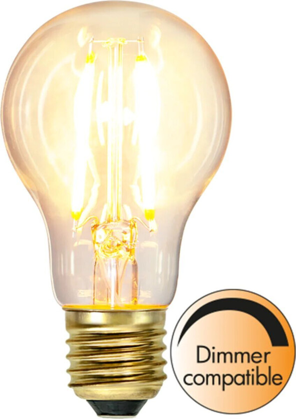 Klar Glob LED Filament 2100K 60mm - 7W - dimbar