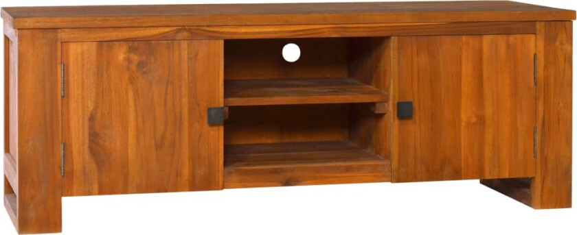 TV-benk 110x30x40 cm heltre teak