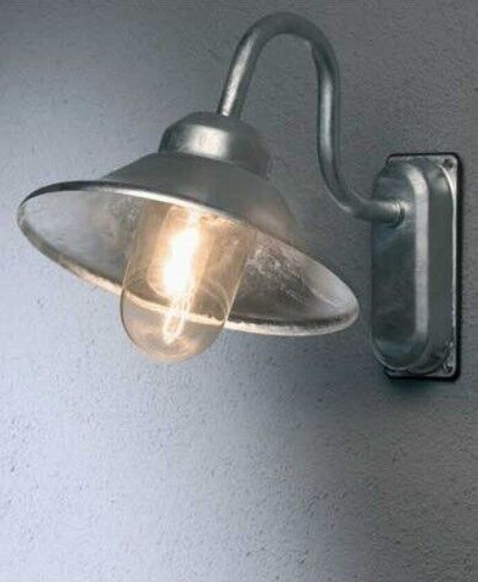 Vega vegglampe. 556-320. Galvanisert