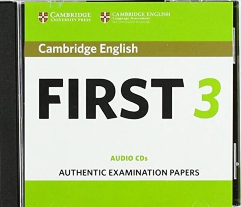 Cambridge English First 3 Audio CDs